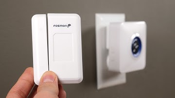 How To Set Up WaveLink Wireless Doorbell with Door Sensor