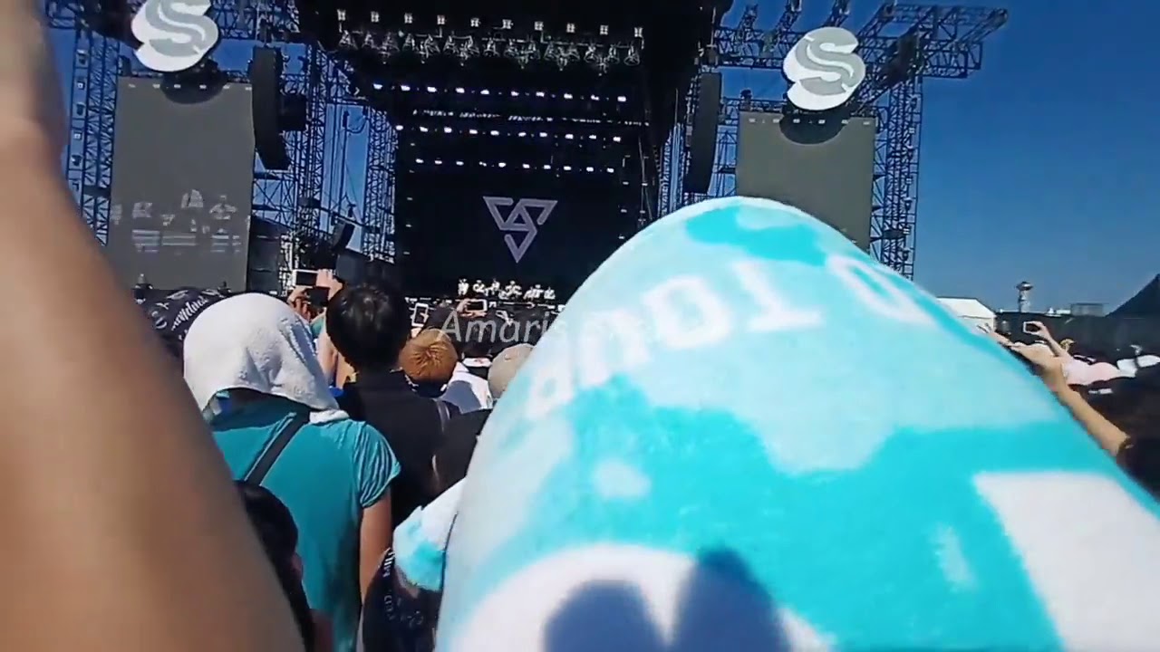 08.17.2019 SEVENTEEN fancam 1 - Summer Sonic 2019 Osaka