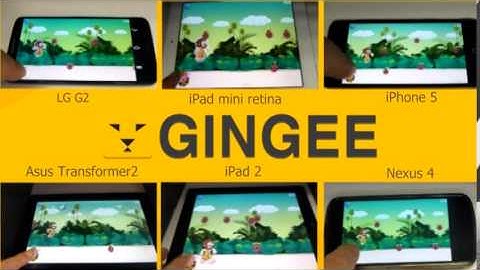 Side Scrolling Game - Powered by Gingee