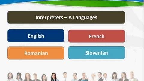 Information Webcast for Interpreters / Translators