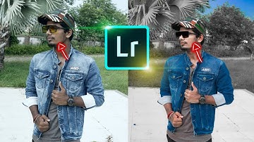 Lightroom Professional Photos Editing  ( Glow your face ) || Full Tutorial || theAmritdev||