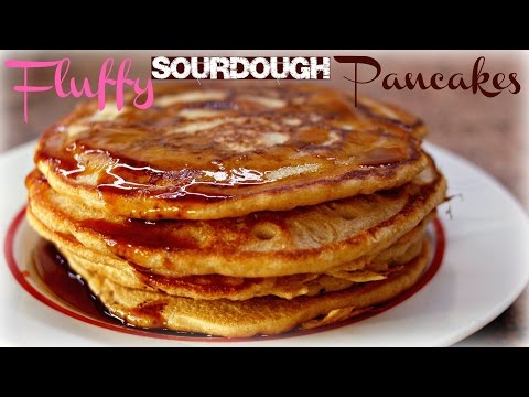 Fluffy Sourdough Pancake Recipe (Use Up Your Leftover Starter!)