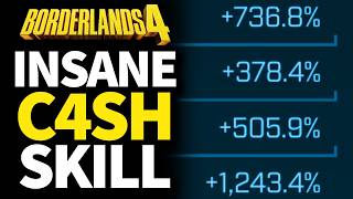 Over 2000% Damage Increase - This C4Sh Skill Allows For Easy Damage - Borderlands 4 C4Sh Guide