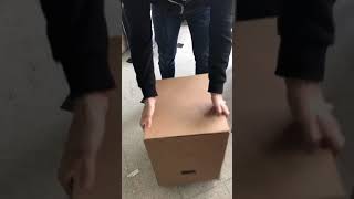 Armado base caja archivo reforzada