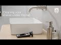 How to clean your philips shaver s5000 and s7000 under the tap