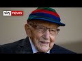 Captain Sir Tom Moore dead aged 100