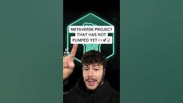 THE ONE METAVERSE CRYPTO THAT HAS NOT PUMPED YET!