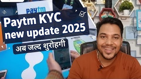 Paytm KYC unban Paytm payment Bank new update 💞😍