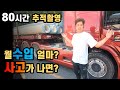 대형 트레일러 기사의 하루