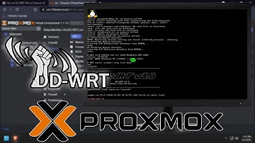 Run a DD-WRT VM on Proxmox VE