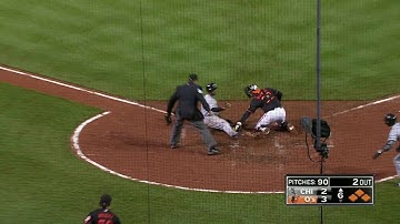 CWS@BAL: A. Jones nabs Rollins at home to turn two