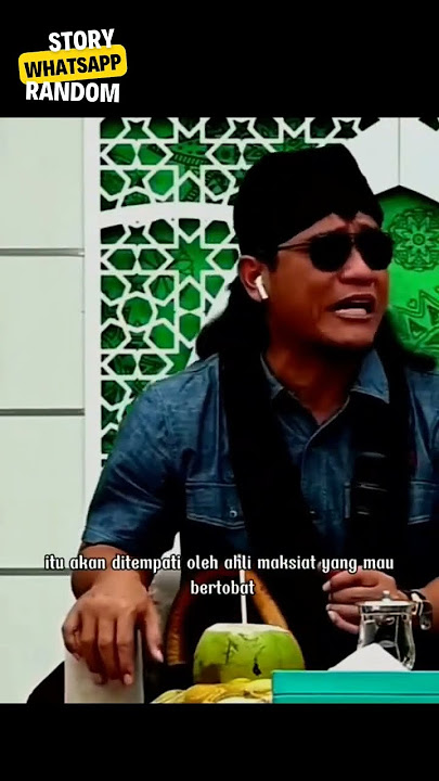 Kata kata Gus Miftah - Jangan pernah menghina pendosa