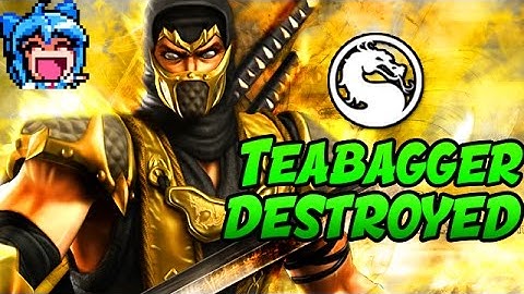 TEABAGGER GETS EMBARRASSED BY RANDOM CHARACTER - Mortal Kombat X: Random Character Select Gameplay