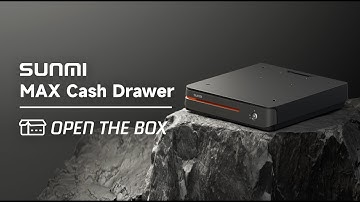 SUNMI MAX Cash Drawer - Open the box