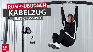 Rumpf-Übungen am Crossover Kabelzug | Taurus Elite Bauchtraining für ein stahlhartes Six-Pack