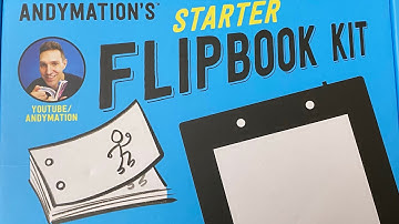 Unboxing Andymations Starter Flip Book Kit