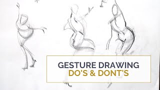 GESTURE DRAWING DO's and DON'Ts; Stop doing this and focus on the right things instead screenshot 1