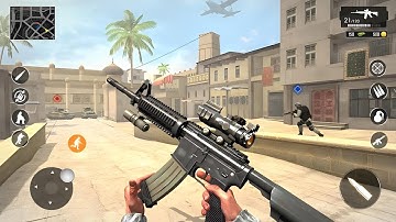 Commando Gun Games Offline - 3D Shooting Games Advanced Arsenal _ Android Gameplay