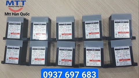 Diot sr 60 bokuk Hàn Quốc - Cáp dẹt cầu trục - Ray điện hộp kín -Ray máng C cầu trục -Bộ báo quá tải