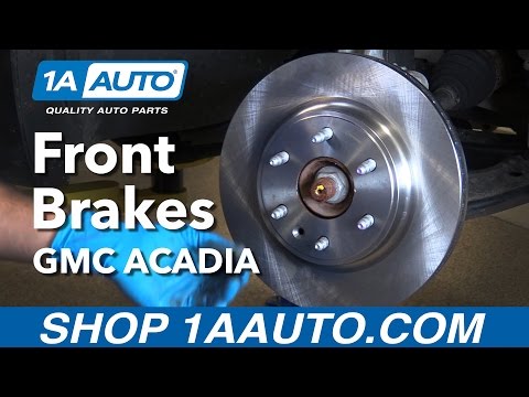 How to Replace Front Brakes 07-16 GMC Acadia