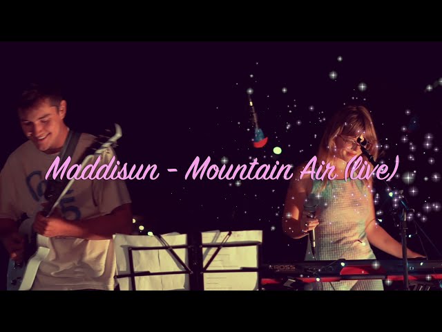 Watch Maddisun - Mountain Air (live) on YouTube.