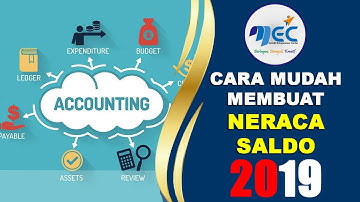 CARA MEMBUAT NERACA SALDO MUDAH DI EXCEL