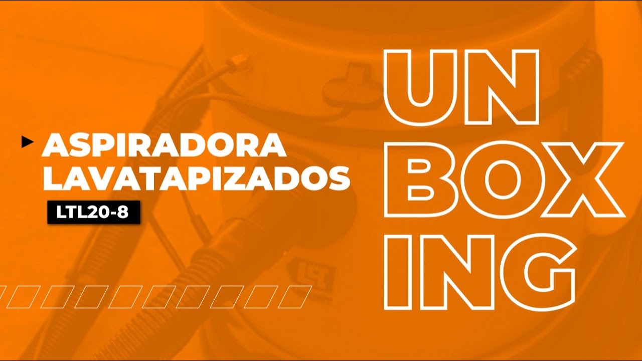 Unboxing: Aspiradora Lavatapizados - YouTube