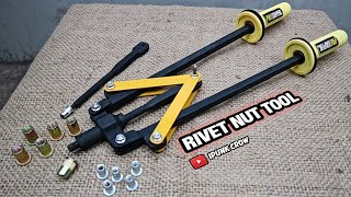 how to make rivet nut pliers - diy gun rivet nut kit