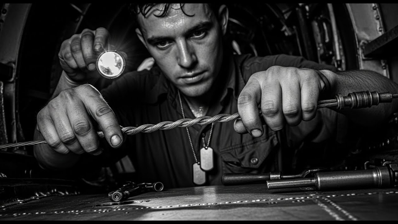 How One Mechanic's "Ridiculous" Wire Twist Made Corsairs Dive 200 MPH Faster