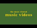 top 30 most viewed music videos of all time