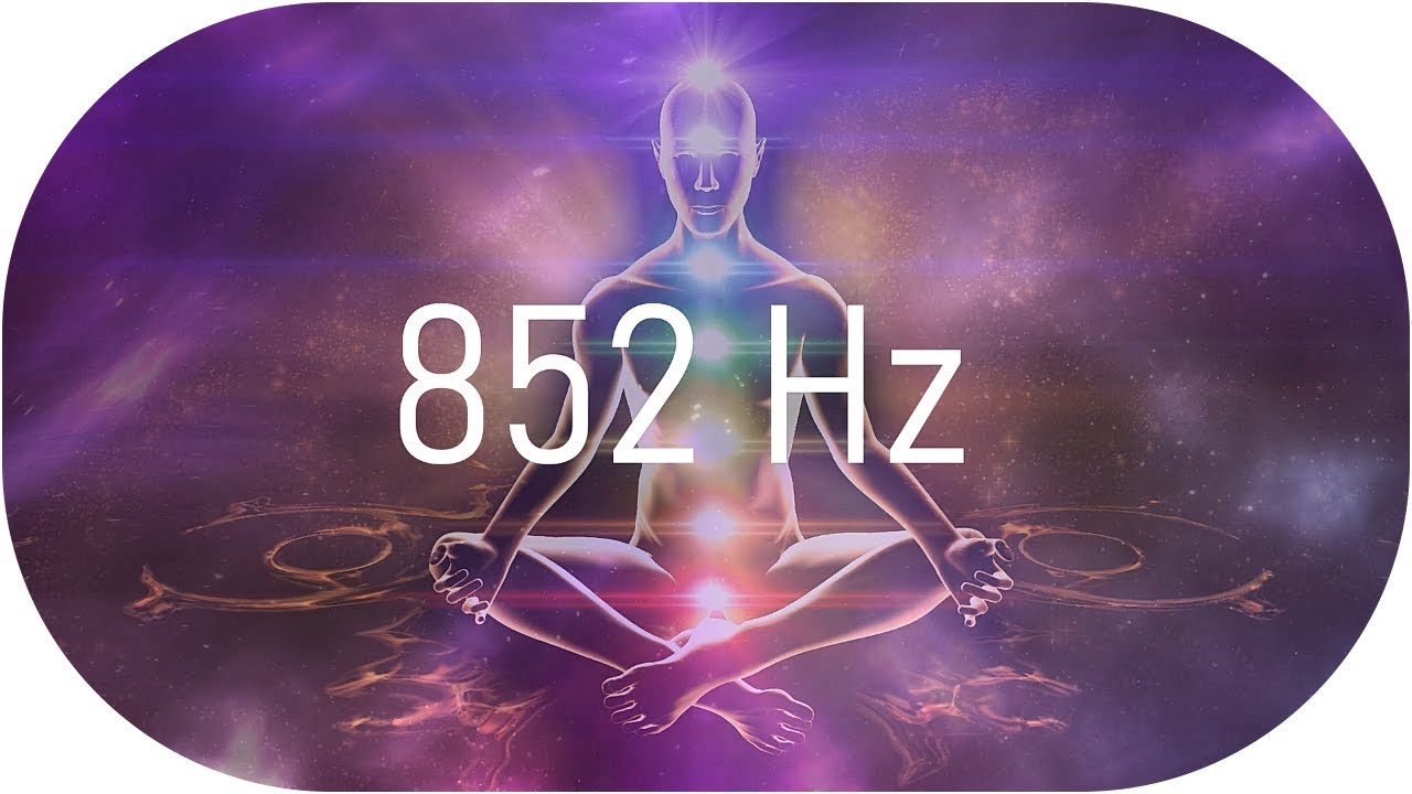 SOLFEGGIO 852 hz Meditation 🟣🎧 Alpha Binaural Beats 🟣🎧 Solfeggio ...