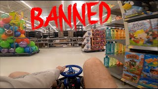 CRAZY CART IN WALMART *BANNED FOR LIFE*