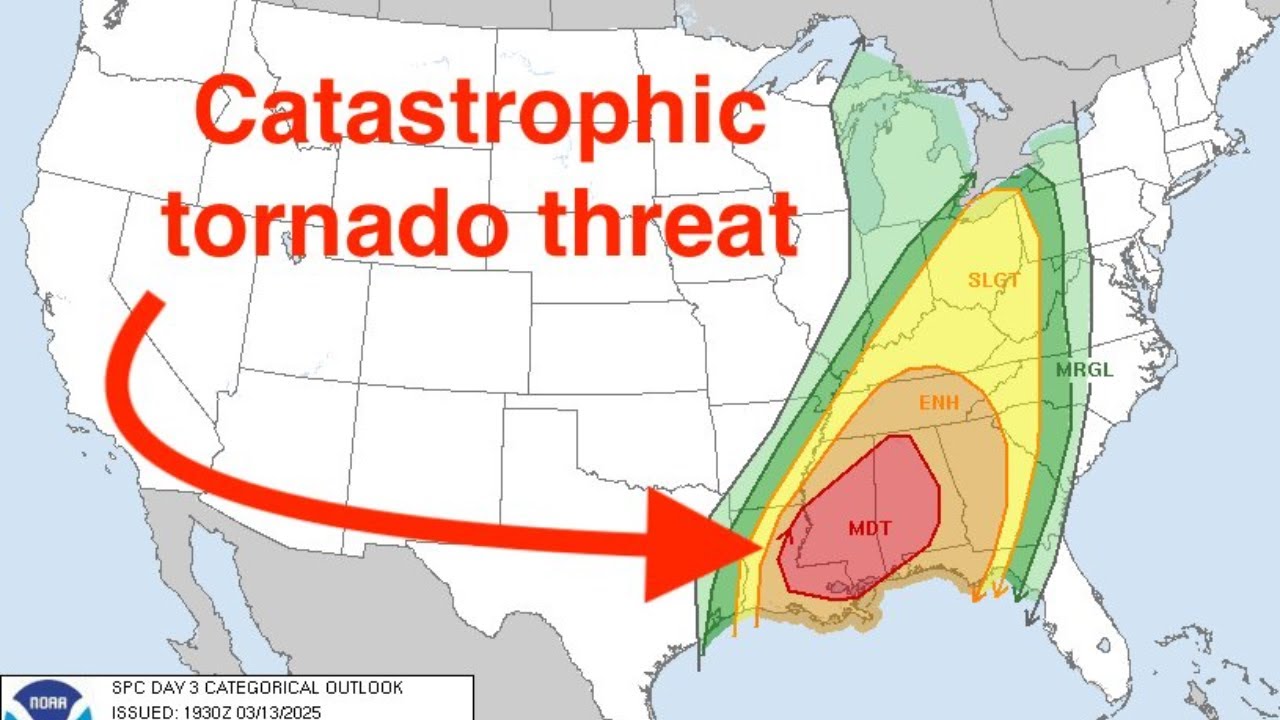 The Biggest Tornado Outbreak Of 2025 Is Here... - YouTube