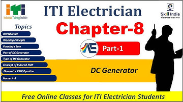 ITI Electrician Chapter- #8 : DC Generator | Part-1 | Electrical Acharya #iti #onlineclasses