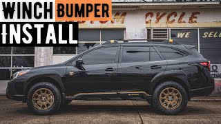 CA tuned Hidden Winch Mount Installation