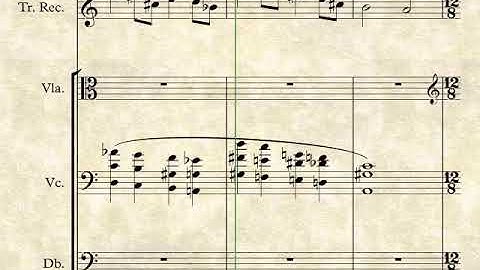 Concerto for Recorder and Strings (2019) Second Movement