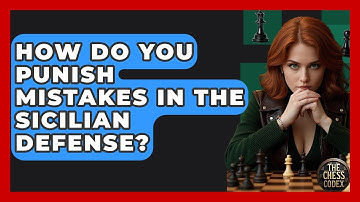 How Do You Punish Mistakes In The Sicilian Defense? - The Chess Codex