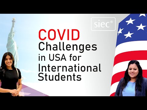 How are international students dealing with COVID in USA?