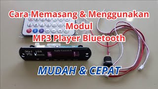 Tips Pasang Modul MP3 Player Bluetooth Mudah & Cepat