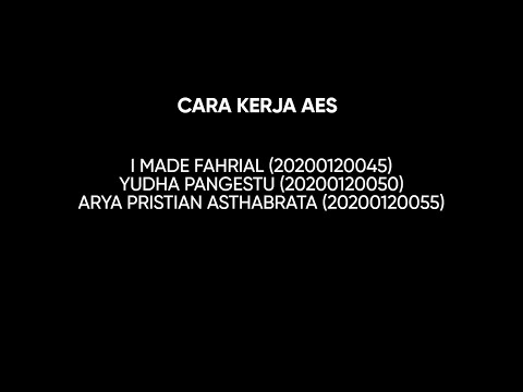 UK4 SKD Cara Kerja AES