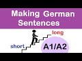 Making German Sentences - Part I | Desi Learn German | Urdu/Hindi | Level A1/A2