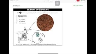 PRACTICAL TASK 2_Severity of Quenching (33DCE20F2001) #assignment#materialscience#2021