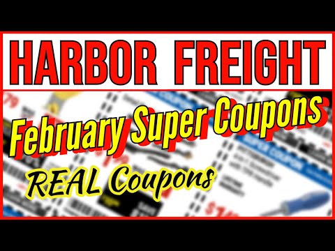 Video: Kan ik coupons combineren bij Harbor Freight?