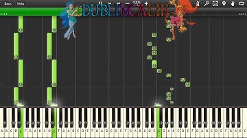 The Legend of Zelda Oracle of Ages and Seasons - Samasa Desert Theme Piano Tutorial Synthesia