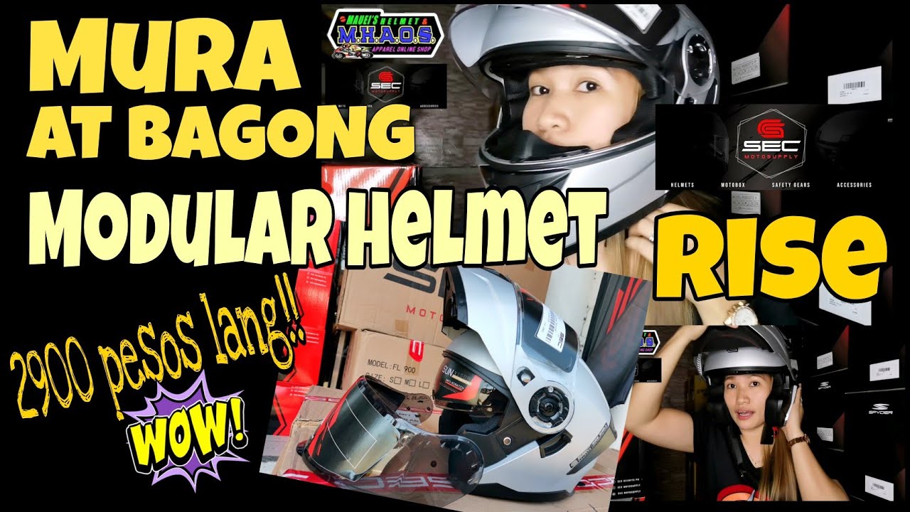 SEC RISE MODULAR HELMET #BAGO 