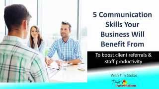 Https://profittrans4mations.com.au - how to develop communication
skills, barriers effective and skills examples are all featu...