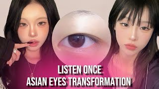 Asian Eyes Subliminal Epicanthic Folds Transformation 4X Powerful Glow-Up