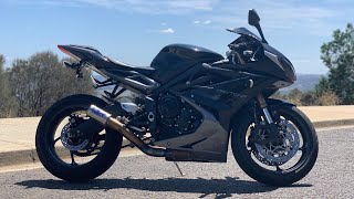 Daytona 675 racefit slipon exhaust