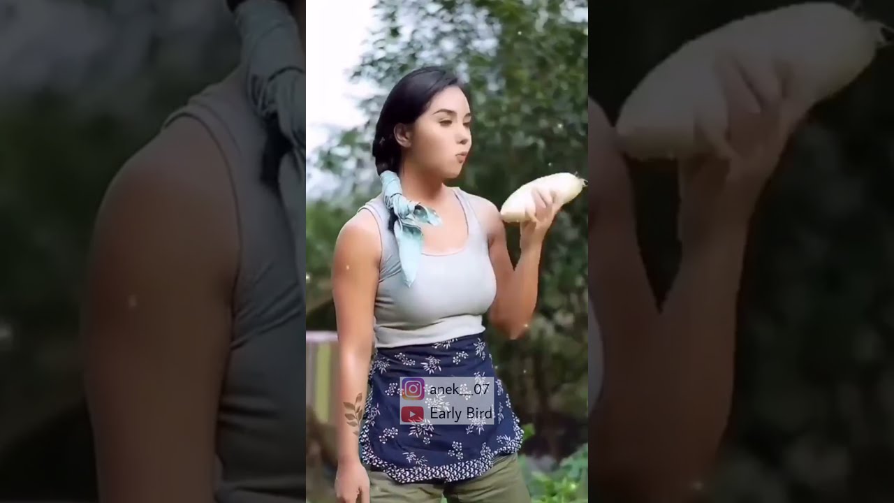 Cute Chinese Girl Hardworking Tik Tok Famous Beautiful Trending