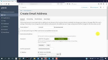 How to Create Email Account in Plesk Panel
